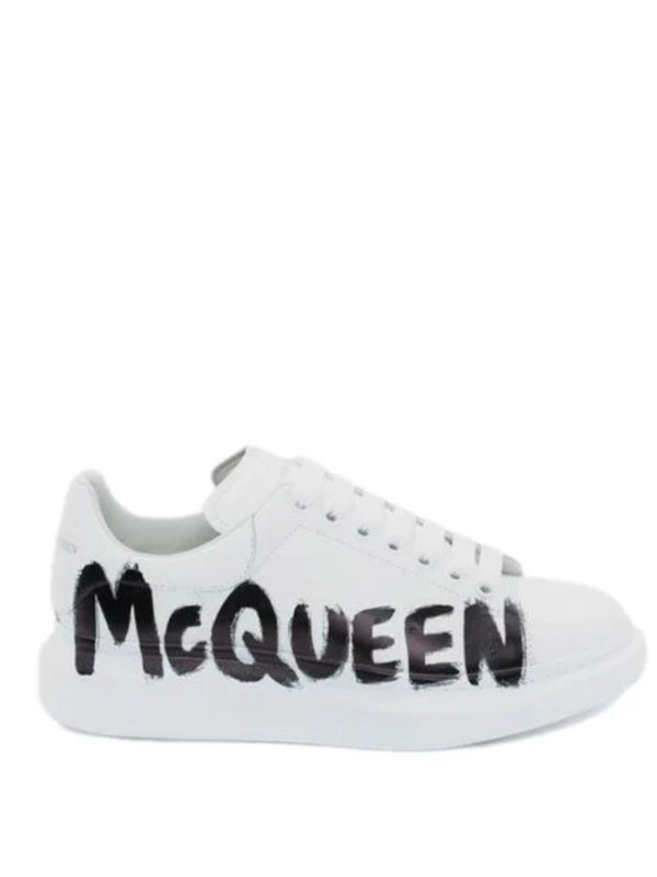 Alexander Mcqueen Oversized – Graffiti White Black