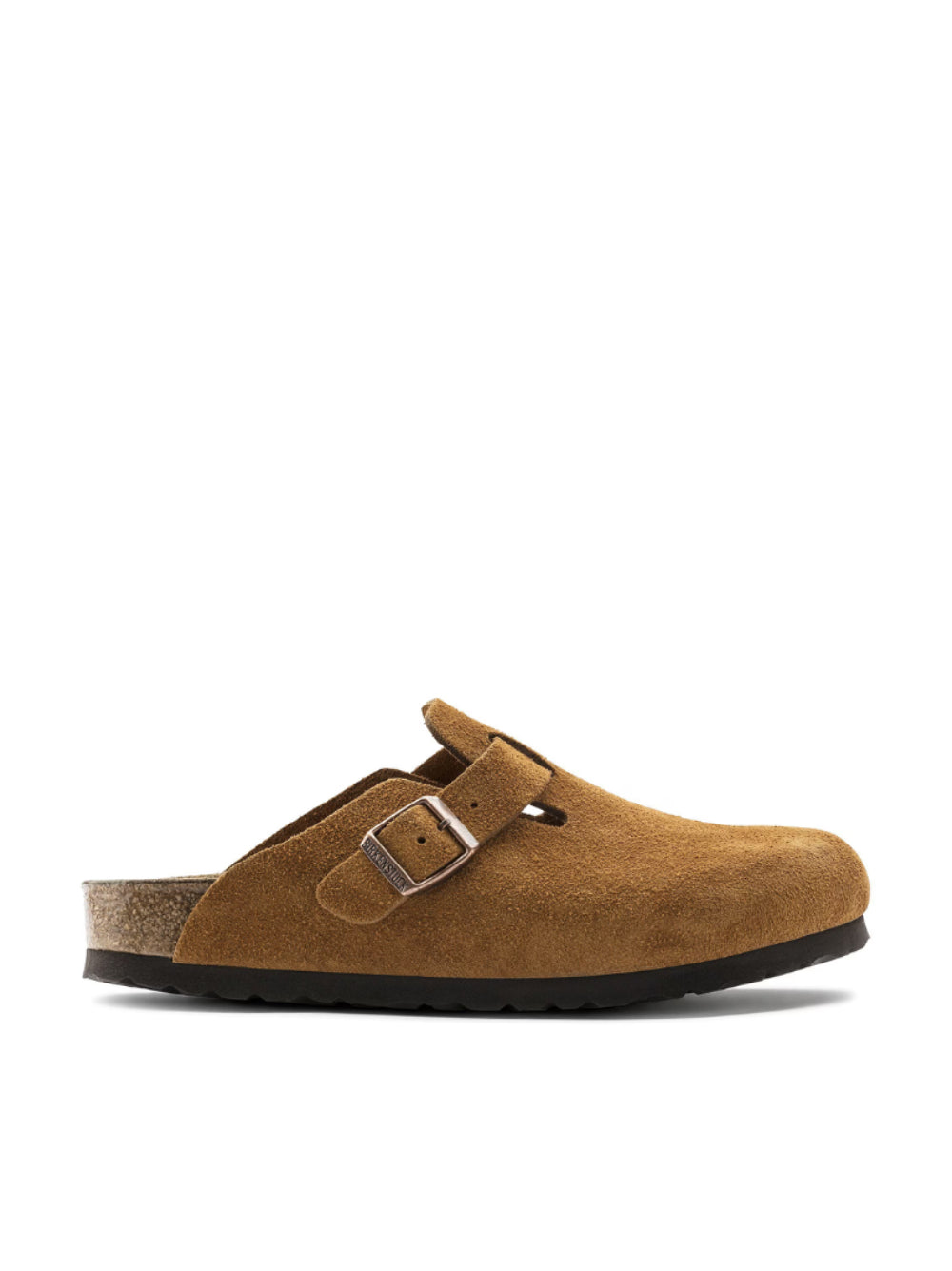 Birkenstock Boston Soft Footbed Suede Mink