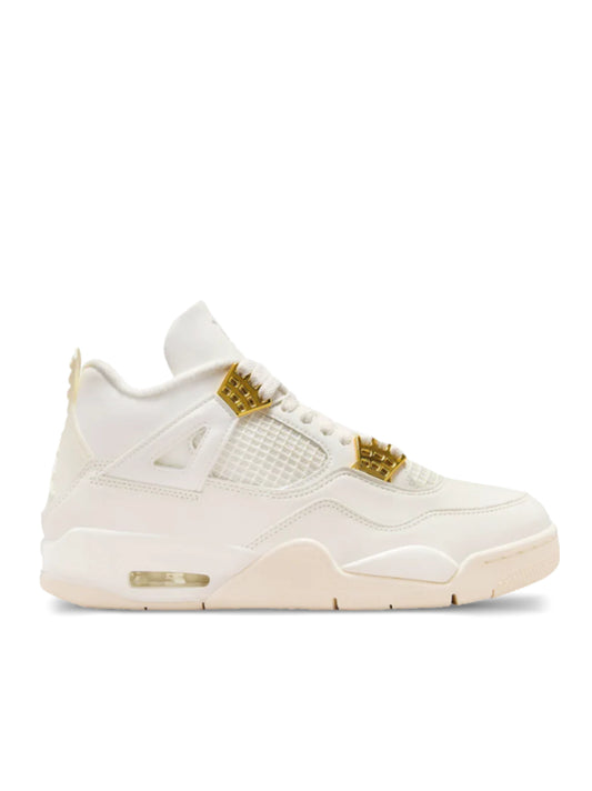 Jordan 4 Retro Miltalic – Gold