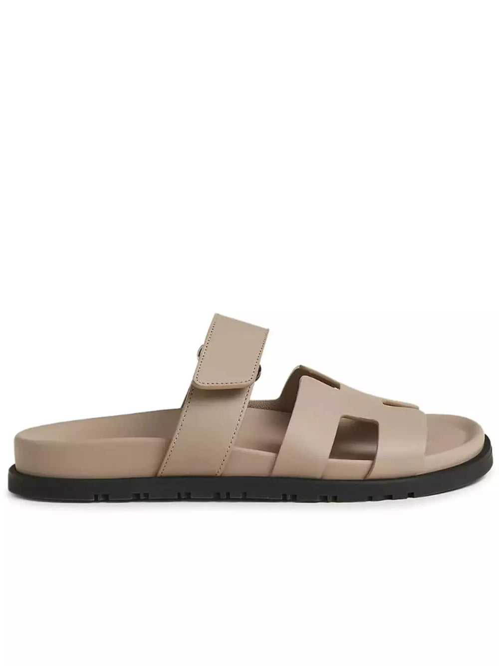 Hermes Chypre Sandal – Beige Mastic Calfskin Leather