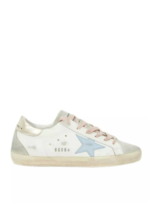 Golden Goose Super-Star – White Silver Ice Blue