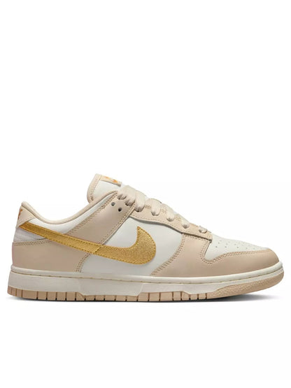 Nike Sb dunk low Phantom Metallic / Gold Swoosh