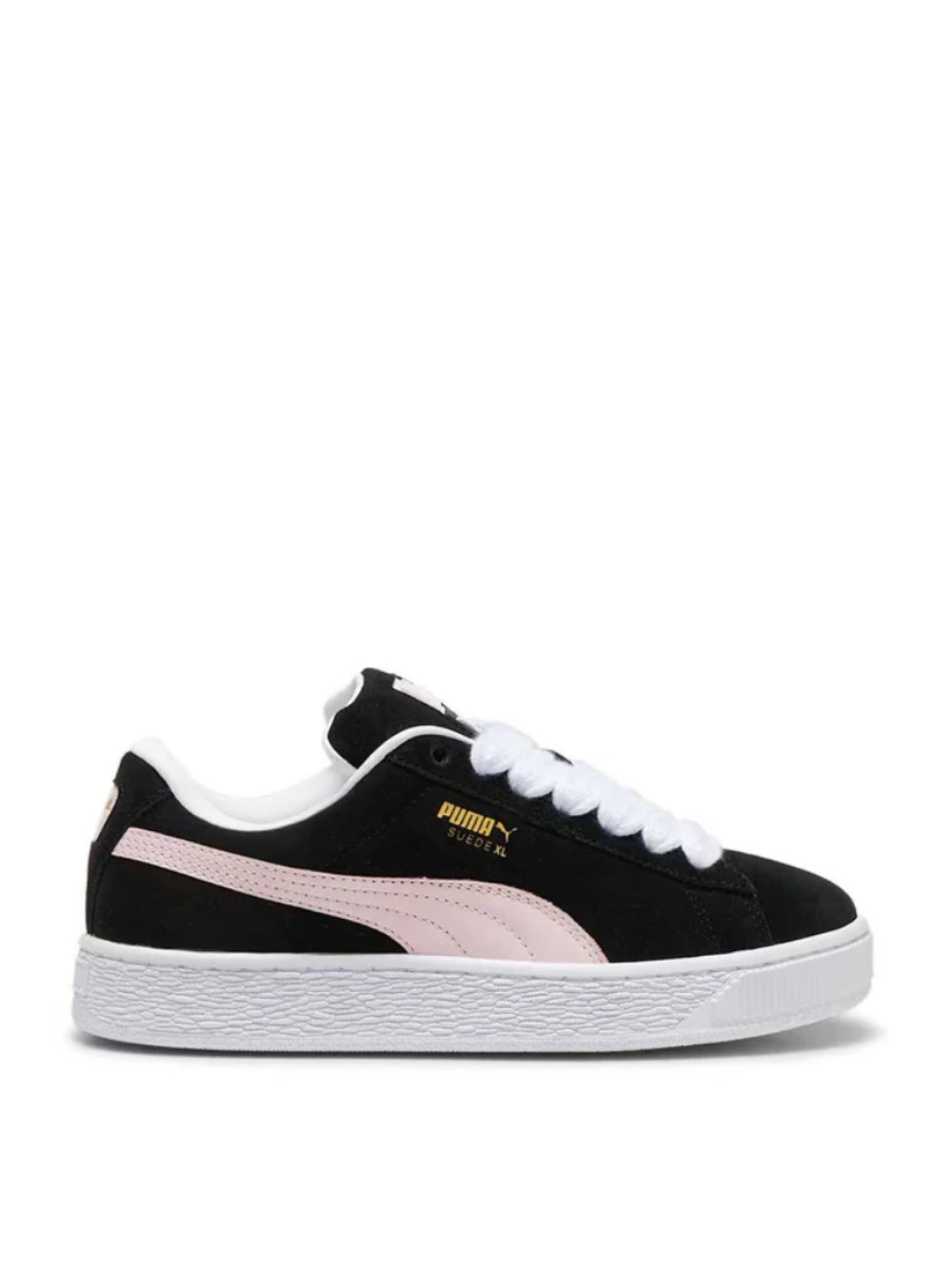 PUMA Suede XL – Black Whisp of Pink