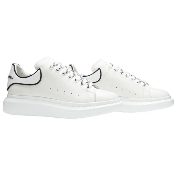 Alexander Mcqueen Oversized – White Black Trim