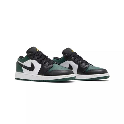 Air Jordan 1  low green / black / white