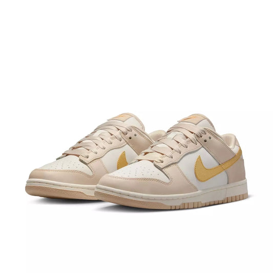 Nike Sb dunk low Phantom Metallic / Gold Swoosh