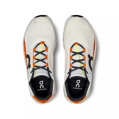On Running Cloudmonster Undyed/White/Flame