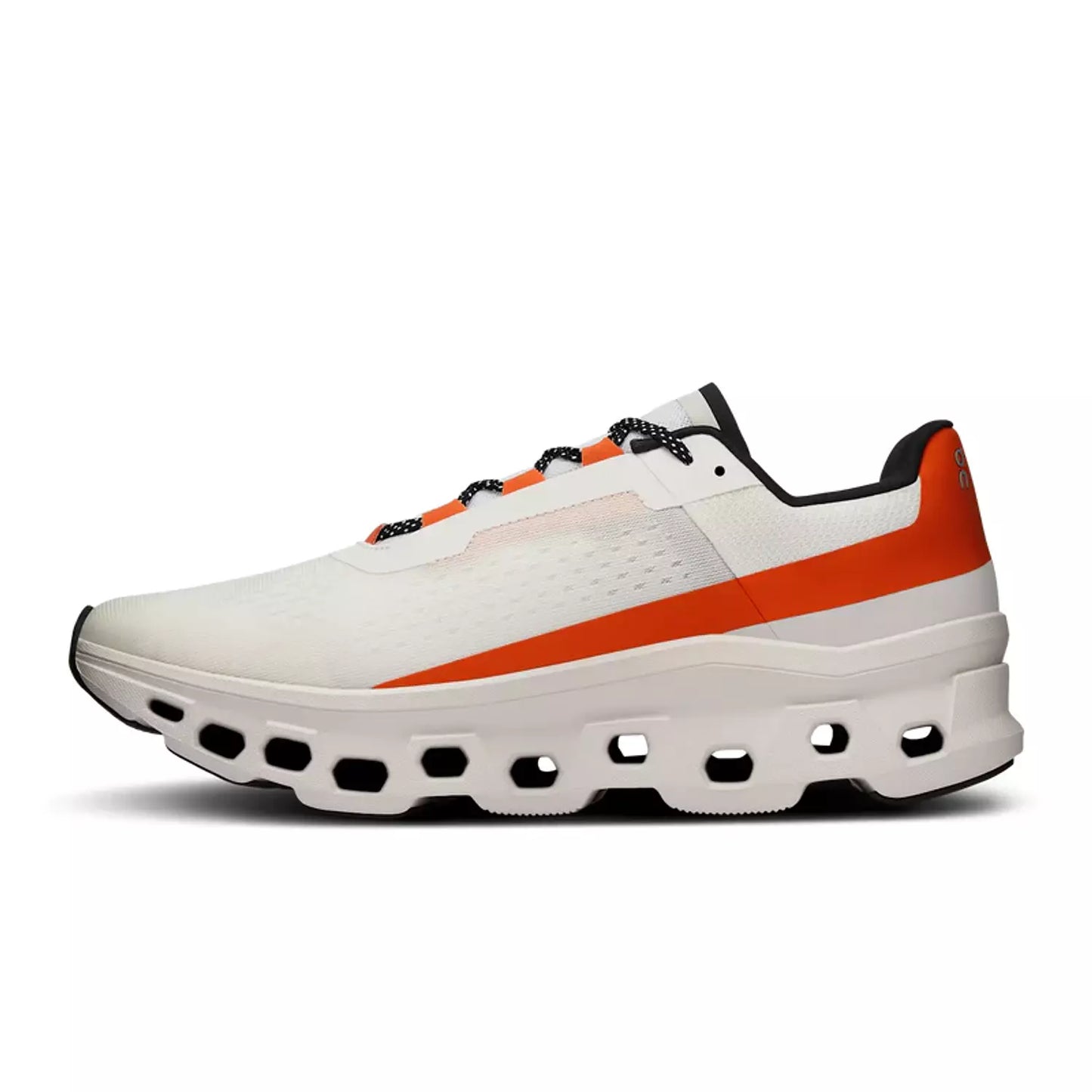 On Running Cloudmonster Undyed/White/Flame