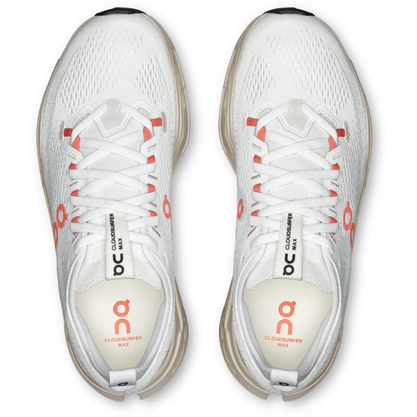 On Running Cloudsurfer Max Ivory Salmon