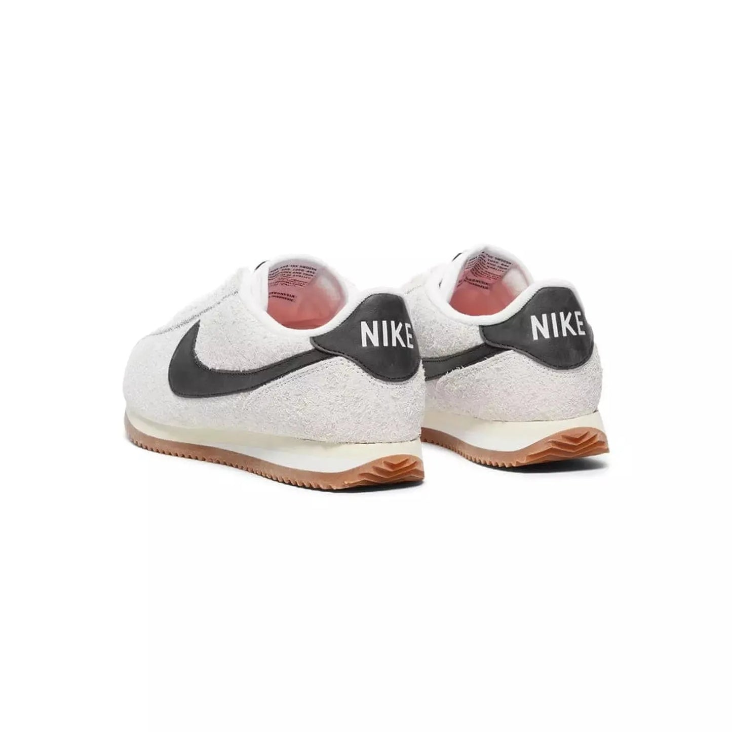 nike cortez - beige black