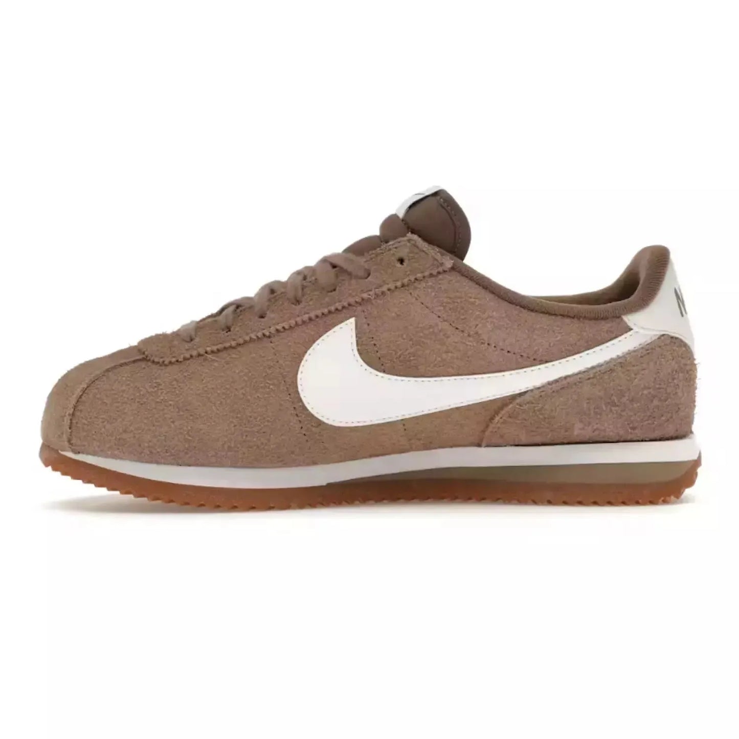nike cortez - brown white