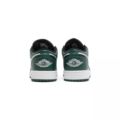 Air Jordan 1  low green / black / white