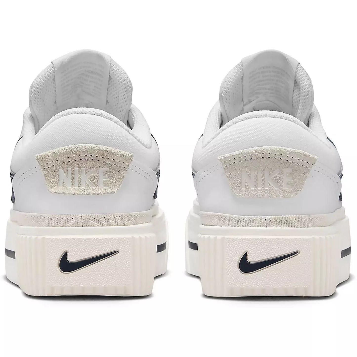 Nike Court white navy