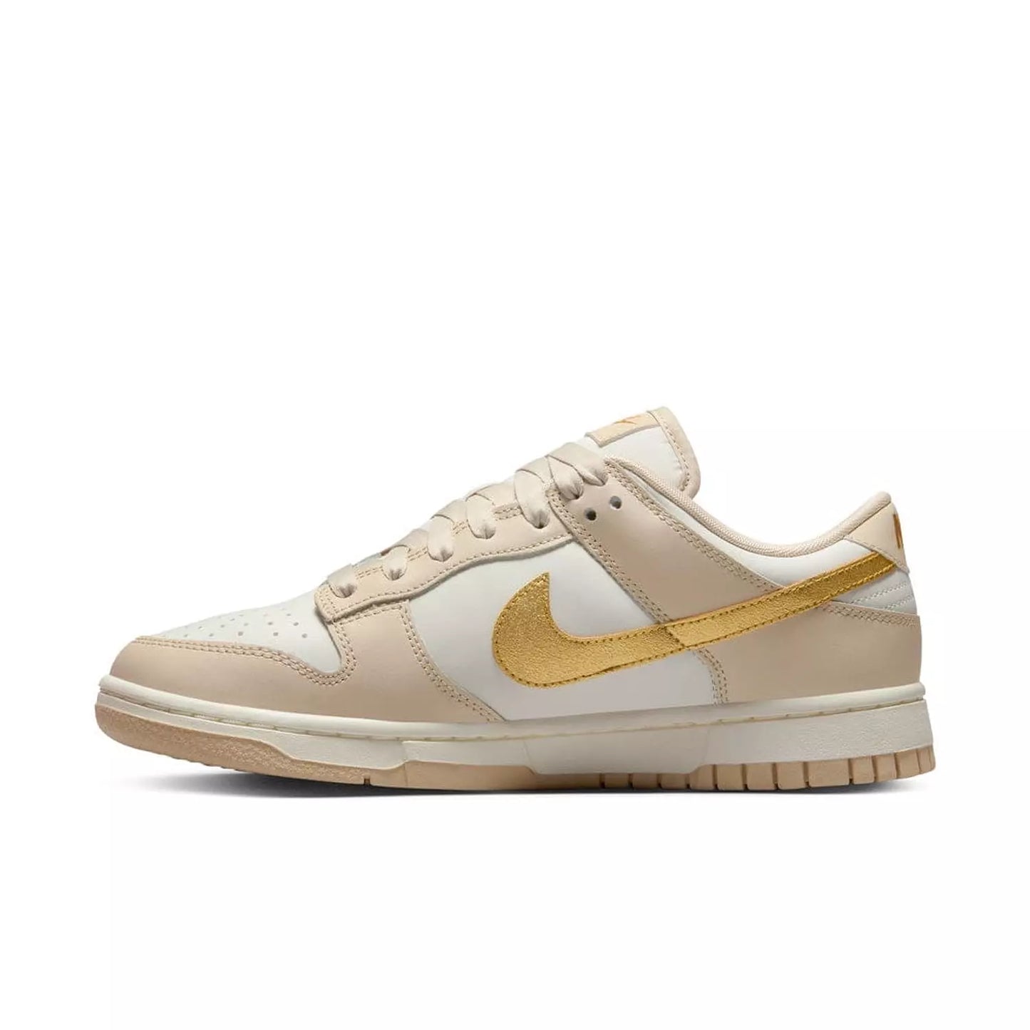 Nike Sb dunk low Phantom Metallic / Gold Swoosh