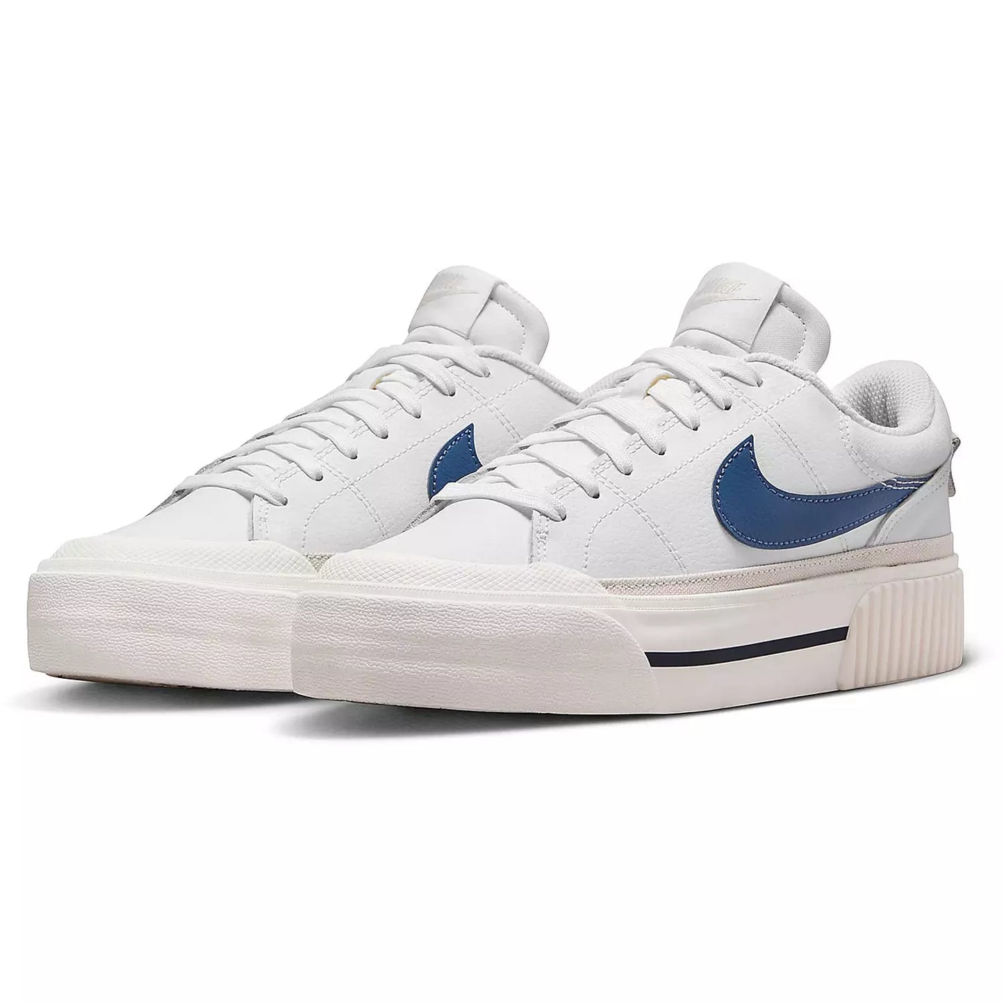 Nike Court white navy